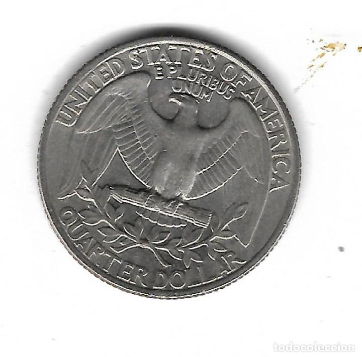 Monedas antiguas de Am&eacute;rica: MONEDA. EEUU. 1/4 DOLAR. 1977 - Foto 2