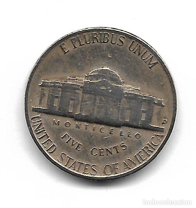 Monedas antiguas de Am&eacute;rica: MONEDA. EEUU. 5 CENTAVOS. 1954. - Foto 1