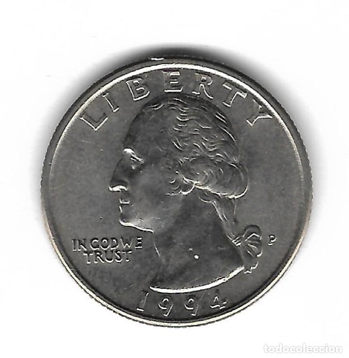 Monedas antiguas de Am&eacute;rica: MONEDA. EEUU. 1/4 DOLLAR. 1994 - Foto 1