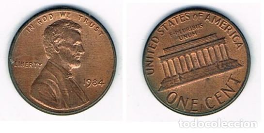 moneda de estados unidos, 1984, 1 centavo (lote - Comprar Monedas