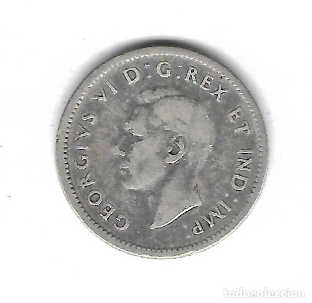 Monedas antiguas de Am&eacute;rica: MONEDA. CANADA. 10 CENTIMOS. 1942 - Foto 1