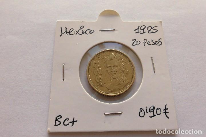 Monedas antiguas de Am&eacute;rica: Mexico 20 Pesos 1985 - Foto 1