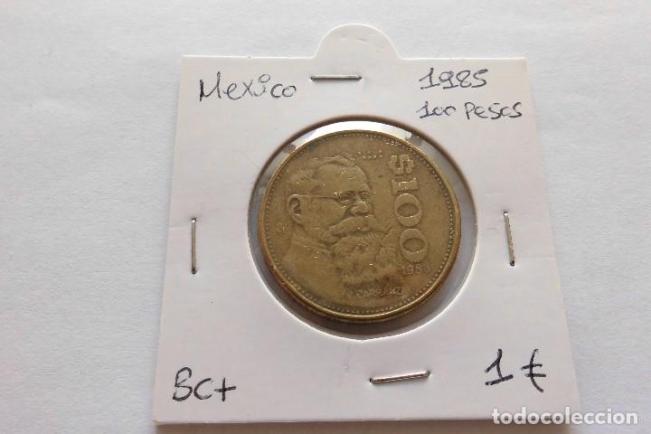 Monedas antiguas de Am&eacute;rica: Mexico 100 Pesos 1985 - Foto 1