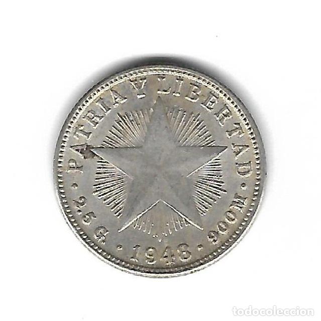 Monedas antiguas de Am&eacute;rica: MONEDA. CUBA. 10 CENTAVOS. 1948 - Foto 1