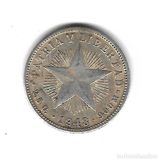 Monedas antiguas de Am&eacute;rica: MONEDA. CUBA. 10 CENTAVOS. 1948 - Foto 1