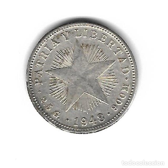 Monedas antiguas de Am&eacute;rica: MONEDA. CUBA. 10 CENTAVOS. 1948 - Foto 1