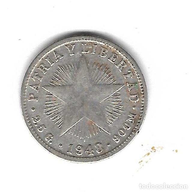 Monedas antiguas de Am&eacute;rica: MONEDA. CUBA. 10 CENTAVOS. 1948 - Foto 1
