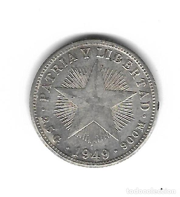 Monedas antiguas de Am&eacute;rica: MONEDA. CUBA. 10 CENTAVOS. 1949. - Foto 1