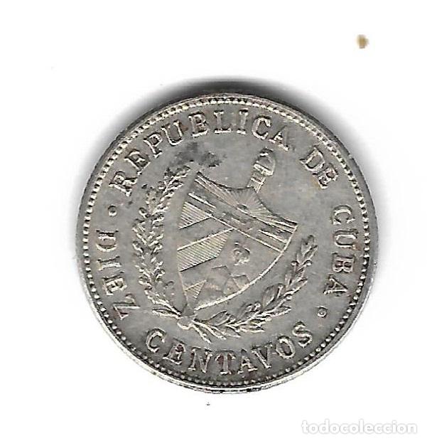 Monedas antiguas de Am&eacute;rica: MONEDA. CUBA. 10 CENTAVOS. 1949. - Foto 2