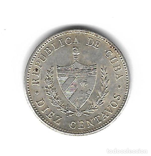Monedas antiguas de Am&eacute;rica: MONEDA. CUBA. 10 CENTAVOS. 1949. - Foto 2