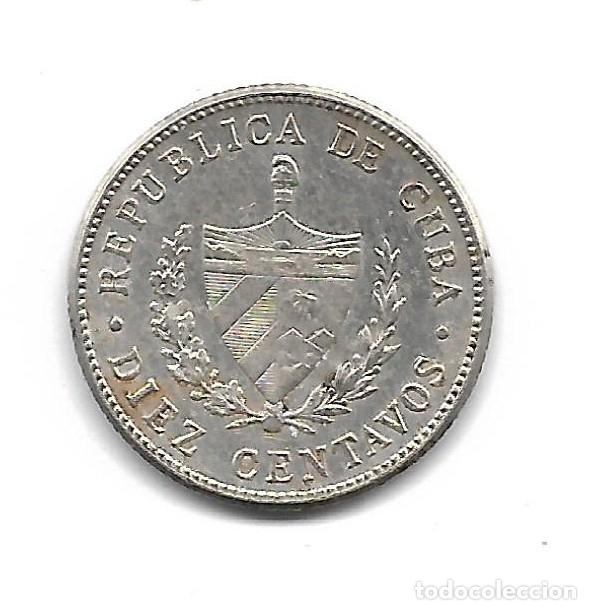 Monedas antiguas de Am&eacute;rica: MONEDA. CUBA. 10 CENTAVOS. 1949. - Foto 2