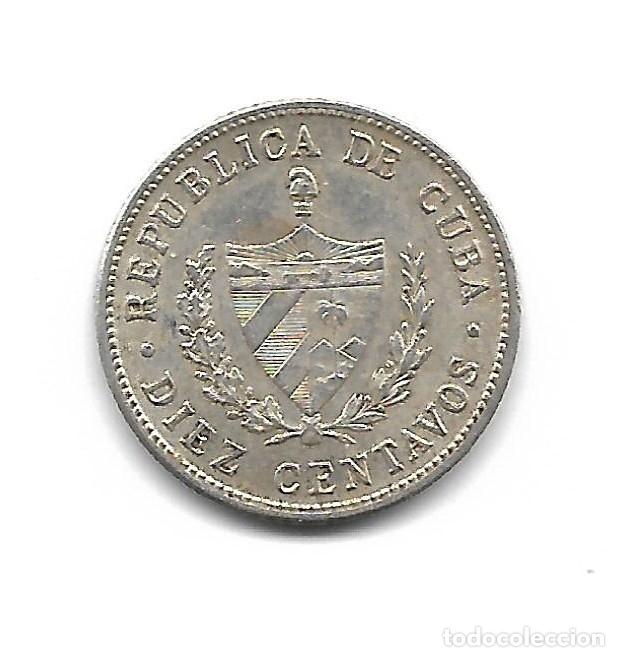 Monedas antiguas de Am&eacute;rica: MONEDA. CUBA. 10 CENTAVOS. 1949. - Foto 2