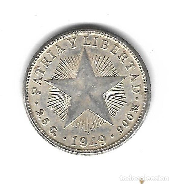 Monedas antiguas de Am&eacute;rica: MONEDA. CUBA. 10 CENTAVOS. 1949. - Foto 1