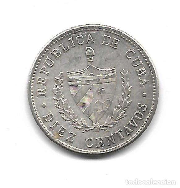 Monedas antiguas de Am&eacute;rica: MONEDA. CUBA. 10 CENTAVOS. 1949. - Foto 2