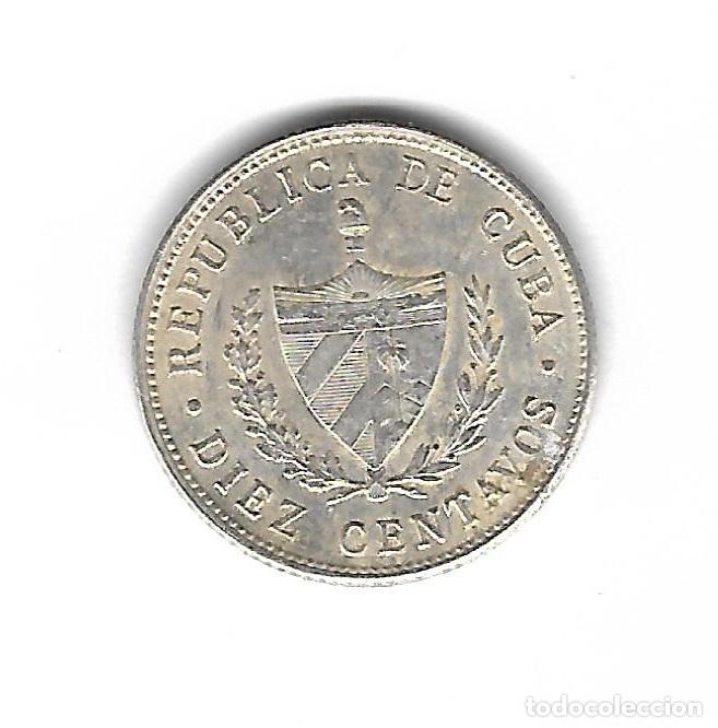 Monedas antiguas de Am&eacute;rica: MONEDA. CUBA. 10 CENTAVOS. 1949. - Foto 2