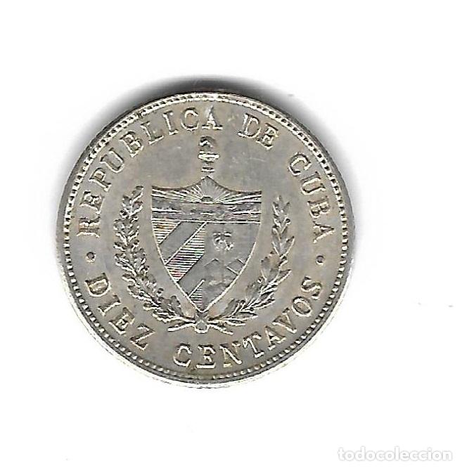 Monedas antiguas de Am&eacute;rica: MONEDA. CUBA. 10 CENTAVOS. 1949. - Foto 2