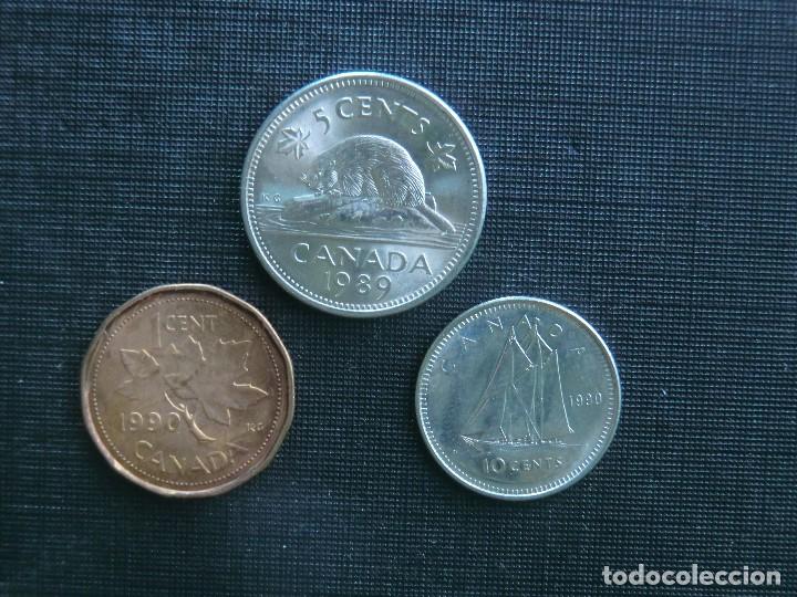 Monedas antiguas de Am&eacute;rica: FANTASTICA SERIE SC DE CANADA - Foto 1