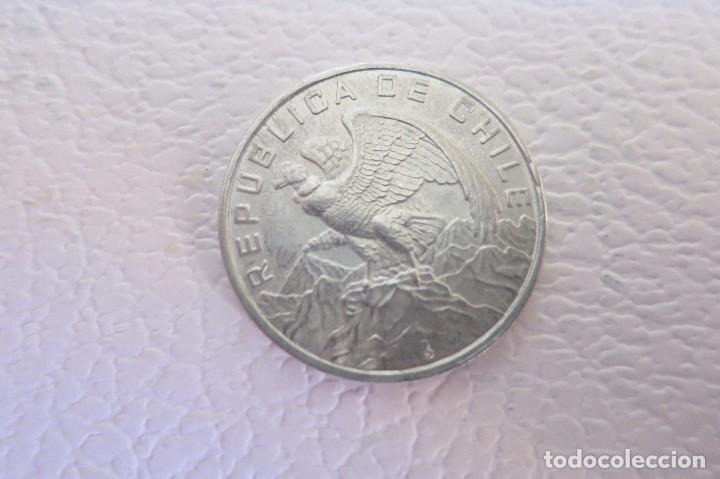 Monedas antiguas de Am&eacute;rica: Chile 10 pesos 1974 - Foto 2