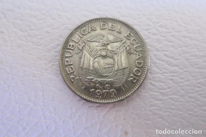 Monedas antiguas de Am&eacute;rica: Ecuador 1 sucre 1979 - Foto 2