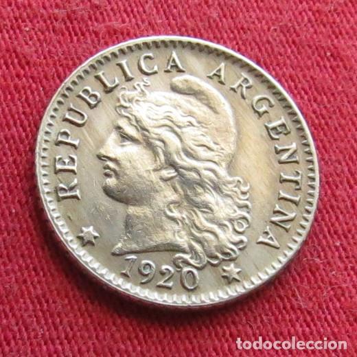 Monedas antiguas de Am&eacute;rica: Argentina 5 centavos 1920 - Foto 2