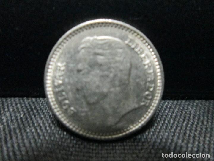 Monedas antiguas de Am&eacute;rica: 25 centimos 1965 venezuela - Foto 2