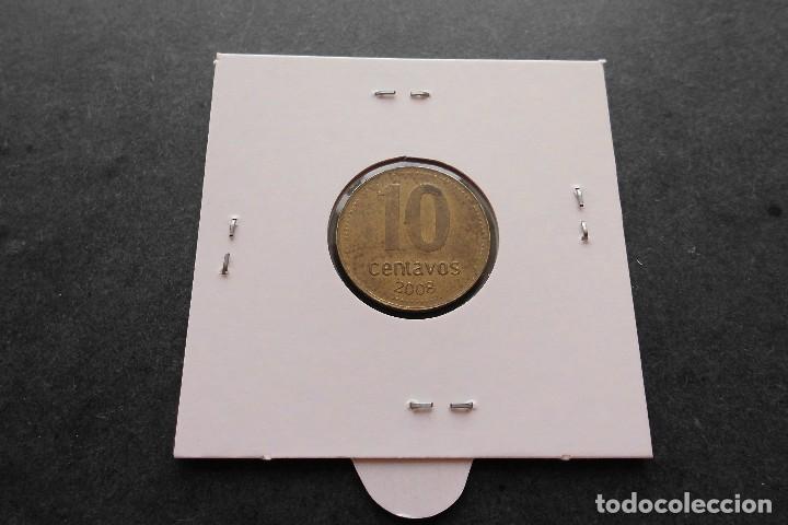 Monedas antiguas de Am&eacute;rica: Argentina 10 Centavos 2008 - Foto 2