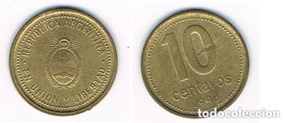 ARGENTINA   10 Centavos   1993  . 