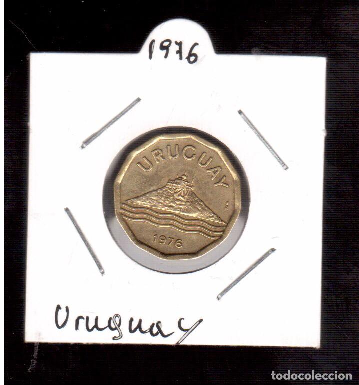 Monedas antiguas de Am&eacute;rica: MONEDAS DE AMERICA URUGUAY - Foto 2