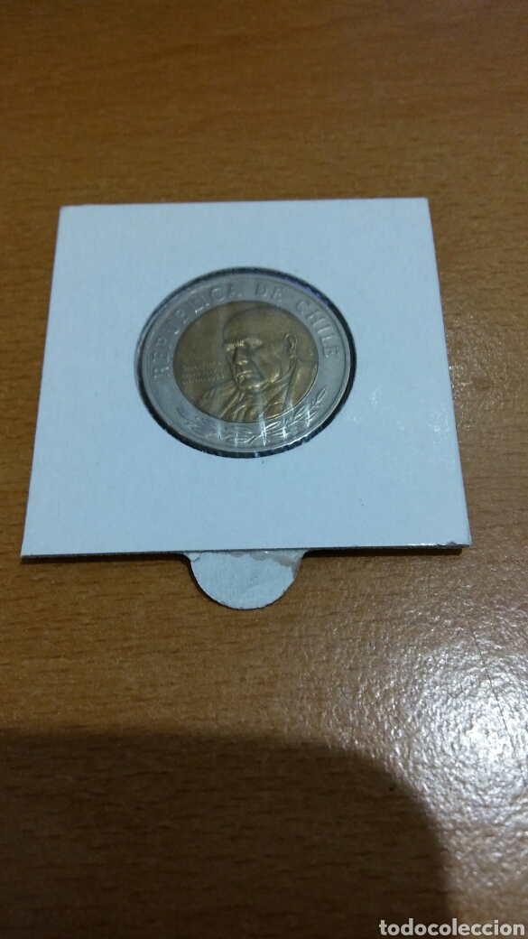 Monedas antiguas de Am&eacute;rica: Moneda chile. 500 pesos 2008 - Foto 2