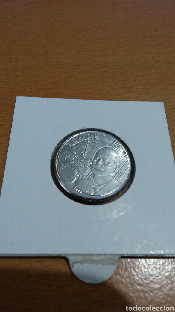 Monedas antiguas de Am&eacute;rica: Moneda de 50 CentBrasil 2002 - Foto 2