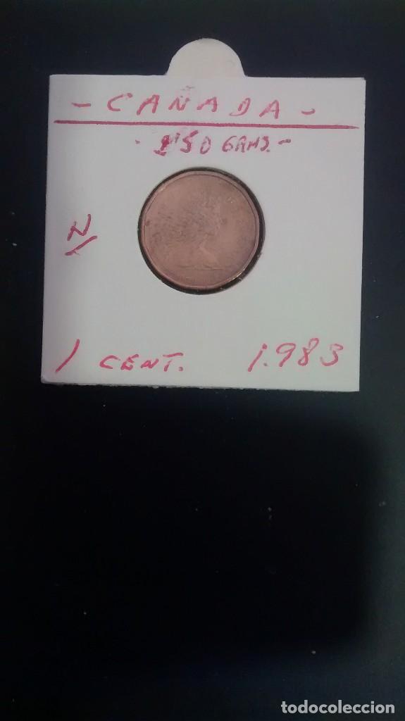 Monedas antiguas de Am&eacute;rica: CANADA 1 CENT 1983 KM 132 - Foto 1