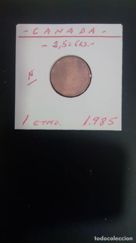 Monedas antiguas de Am&eacute;rica: CANADA 1 CENT 1985 KM 132 - Foto 1