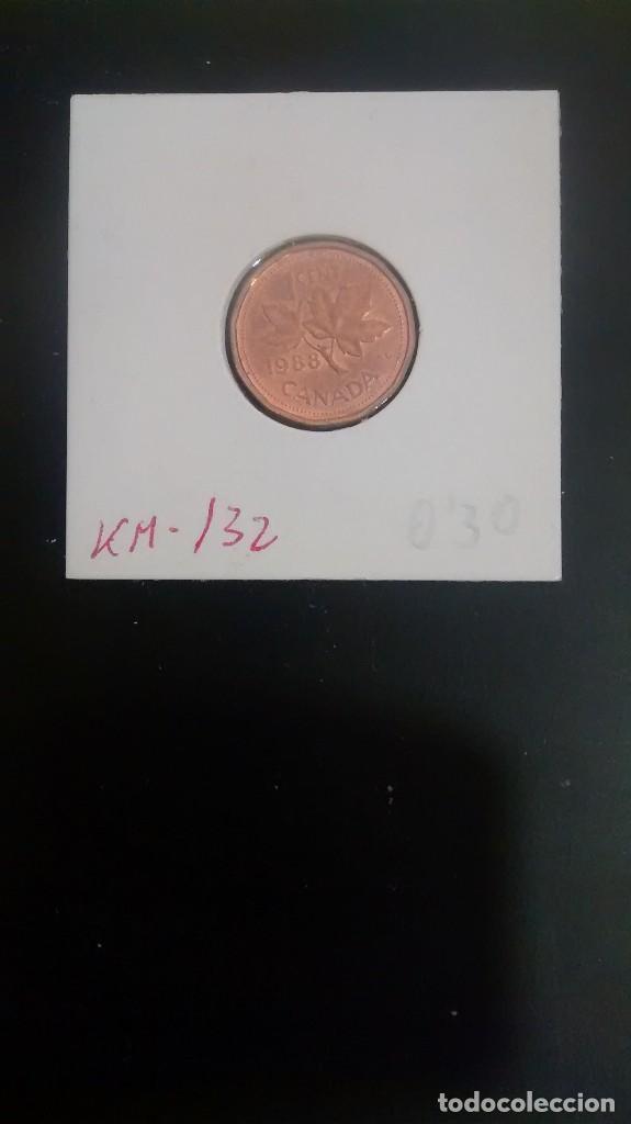 Monedas antiguas de Am&eacute;rica: CANADA 1 CENT 1988 BC KM132 - Foto 2