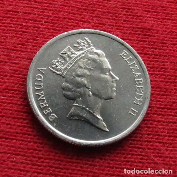 Monedas antiguas de Am&eacute;rica: Bermuda 10 cents 1993  bermudas - Foto 2