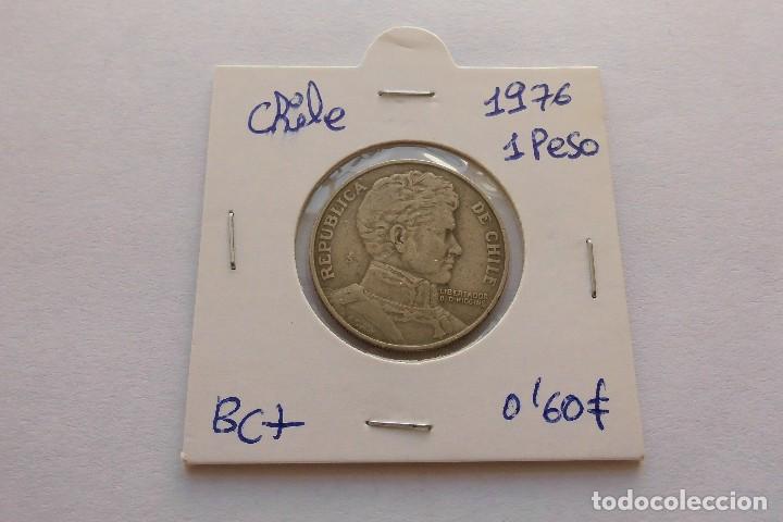 Monedas antiguas de Am&eacute;rica: Chile 1 peso 1976 - Foto 1