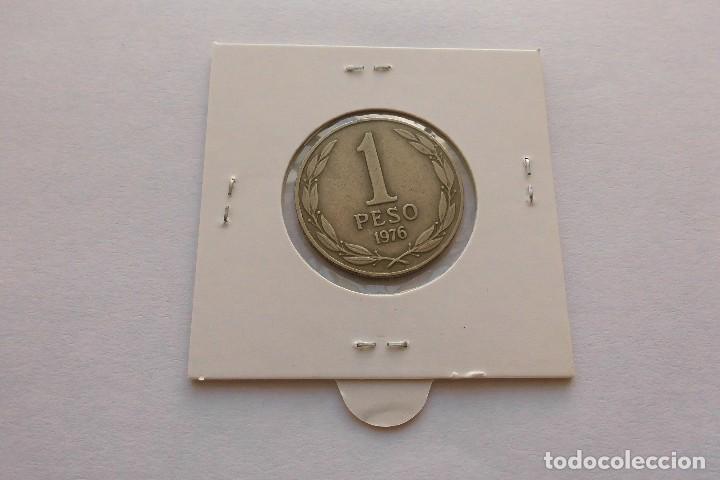 Monedas antiguas de Am&eacute;rica: Chile 1 peso 1976 - Foto 2