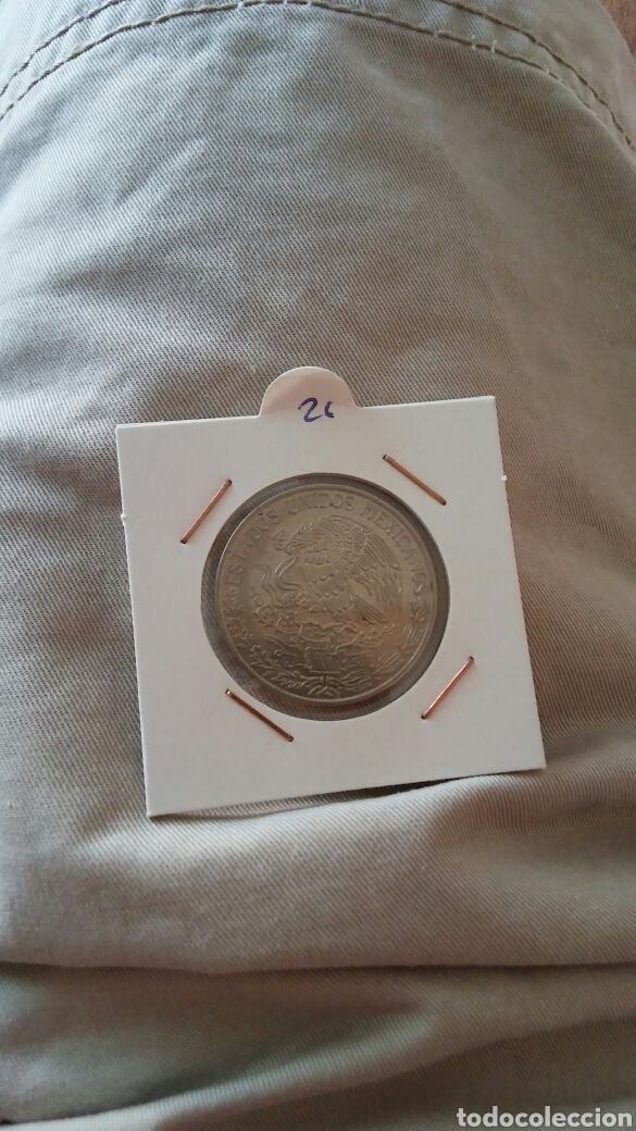 Monedas antiguas de Am&eacute;rica: Moneda de M&eacute;xico peso a&ntilde;o 19 83 - Foto 2