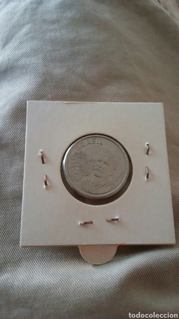 Monedas antiguas de Am&eacute;rica: Cuenta centavos a&ntilde;o 2005 Brasil moneda - Foto 2