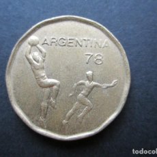 Monedas antiguas de América: MONEDA DE ARGENTINA CAMPEONATO DEL MUNDO DE FUTBOL DE 1978. BRASIL.. Lote 90373204