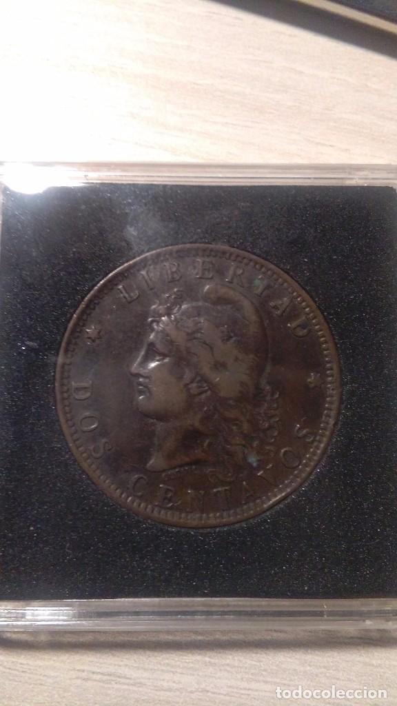 Monedas antiguas de Am&eacute;rica: moneda ARGENTINA 2 centavos 1890 - Foto 2