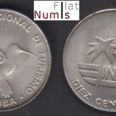 Monedas antiguas de América: CUBA - 10 CENTAVOS - 1968 - UNC - CUPRO/NIQUEL. Lote 91235355