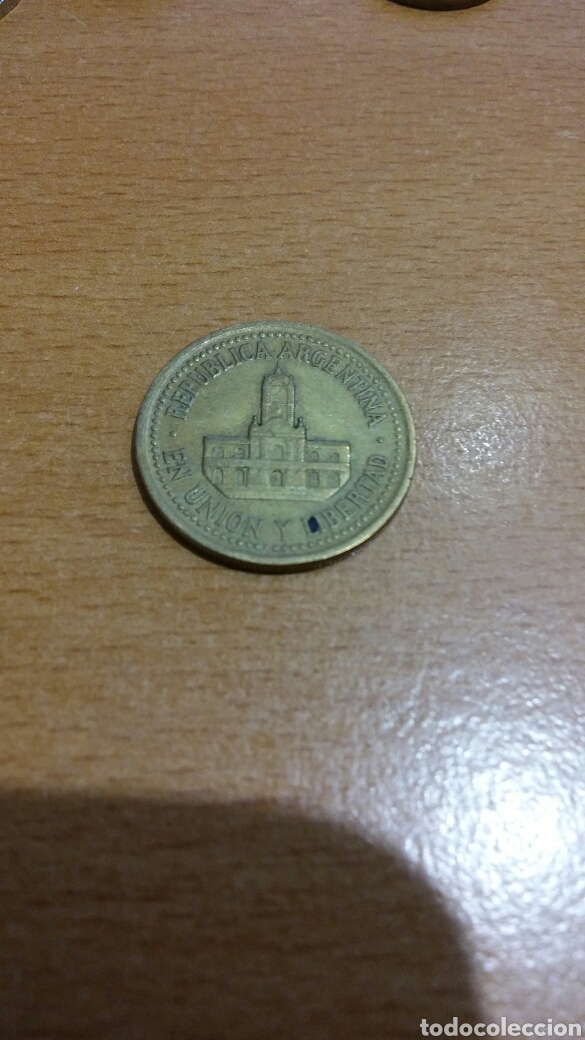 Monedas antiguas de Am&eacute;rica: Moneda argentina 25c. 1992 - Foto 1
