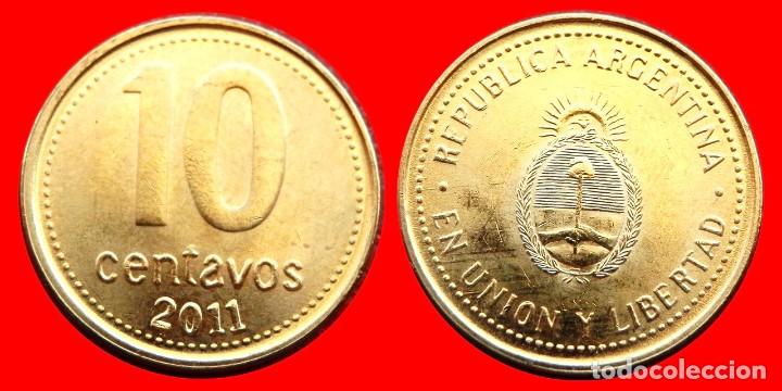 Monedas antiguas de Am&eacute;rica: 10 CENTAVOS 2011 SIN CIRCULAR ARGENTINA 0396SC - Foto 1