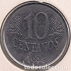 Monedas antiguas de América: BRASIL - 10 CENTAVOS 1994 - KM#633