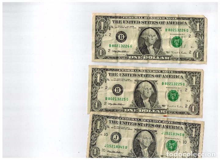 Monedas antiguas de Am&eacute;rica: BILLETES 1 D&Oacute;LAR - Foto 2