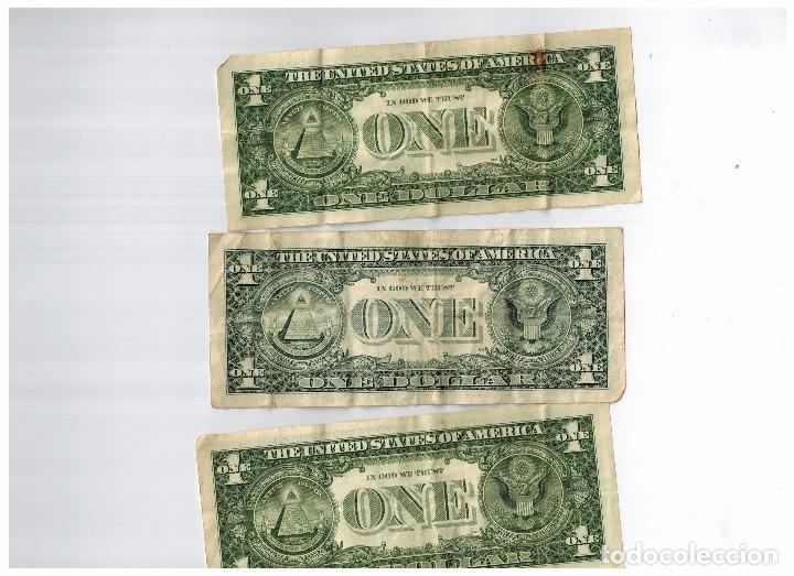 Monedas antiguas de Am&eacute;rica: BILLETES 1 D&Oacute;LAR - Foto 3