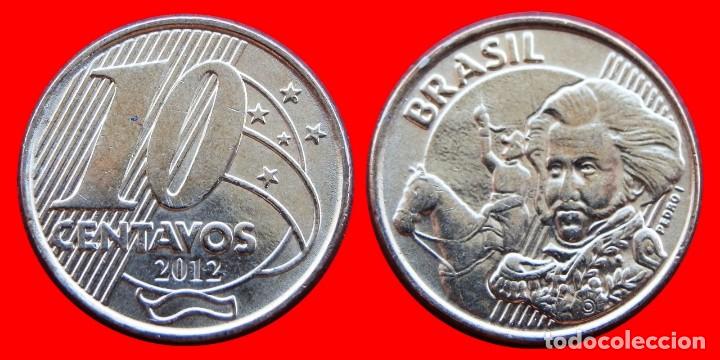 Monedas antiguas de Am&eacute;rica: 10 CENTAVOS 2012 SIN CIRCULAR BRASIL 0838SC - Foto 1