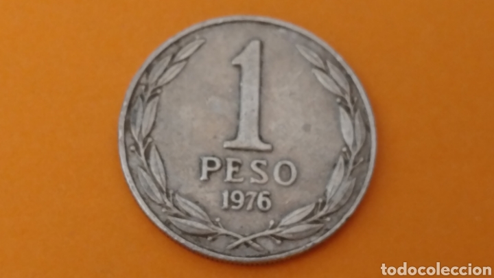 Monedas antiguas de Am&eacute;rica: Chile 1 peso 1976 - Foto 1