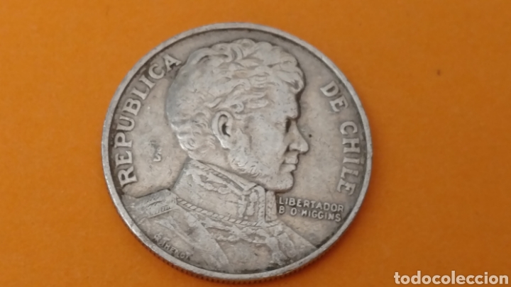 Monedas antiguas de Am&eacute;rica: Chile 1 peso 1976 - Foto 2