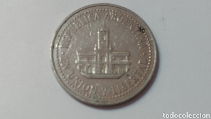 Monedas antiguas de Am&eacute;rica: Argentina 25 centavos 1996 - Foto 2